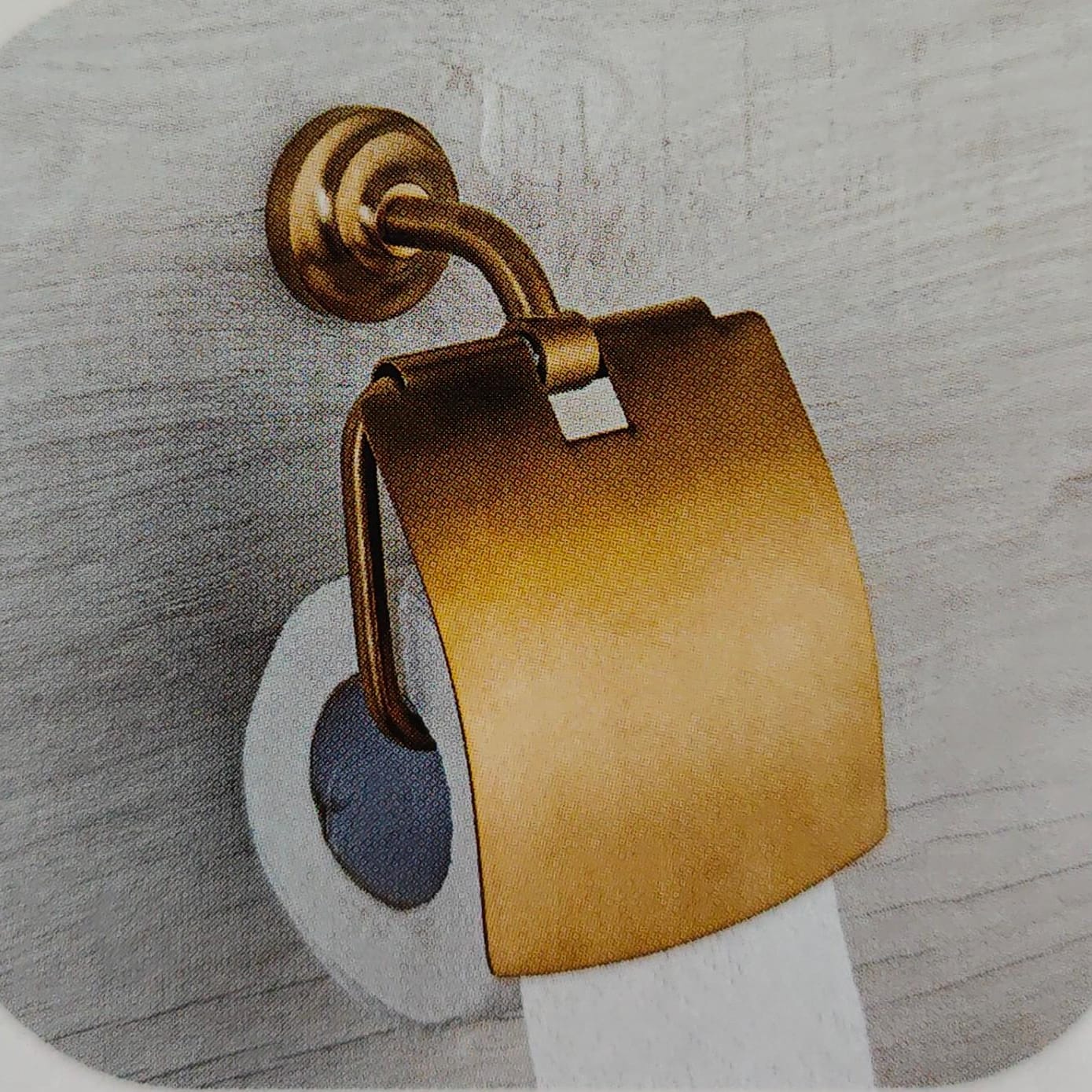 DECOR TRENDY PAPER HOLDER WITH LID CODE-TR0006